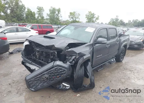 2022 Toyota Tacoma Trd Sport из США, поврежденный, VIN 3TYCZ5AN6NT071805